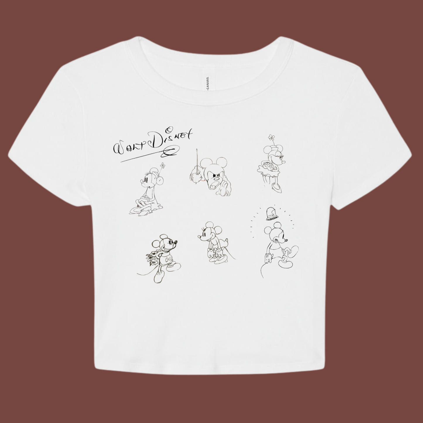 Signature Sketch Baby Tee