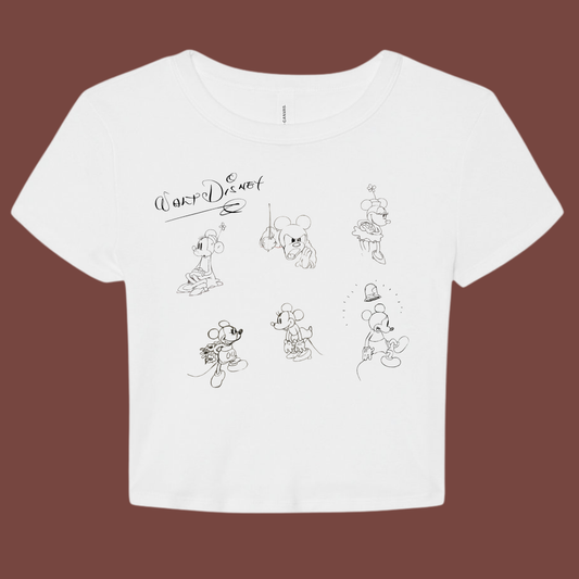 Signature Sketch Baby Tee