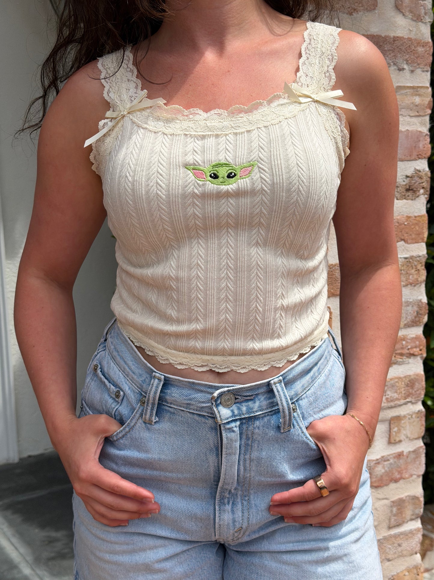 This is The Way Cropped Tank